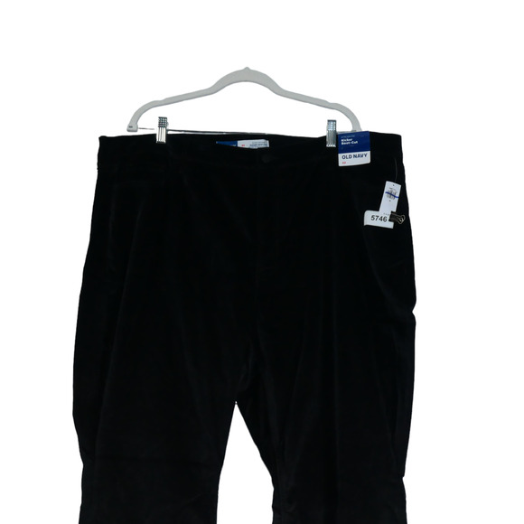 NEW Old Navy Faux Suede Pants Women 22 Extra High Rise Kicker Boot Secret Smooth - Picture 2 of 8